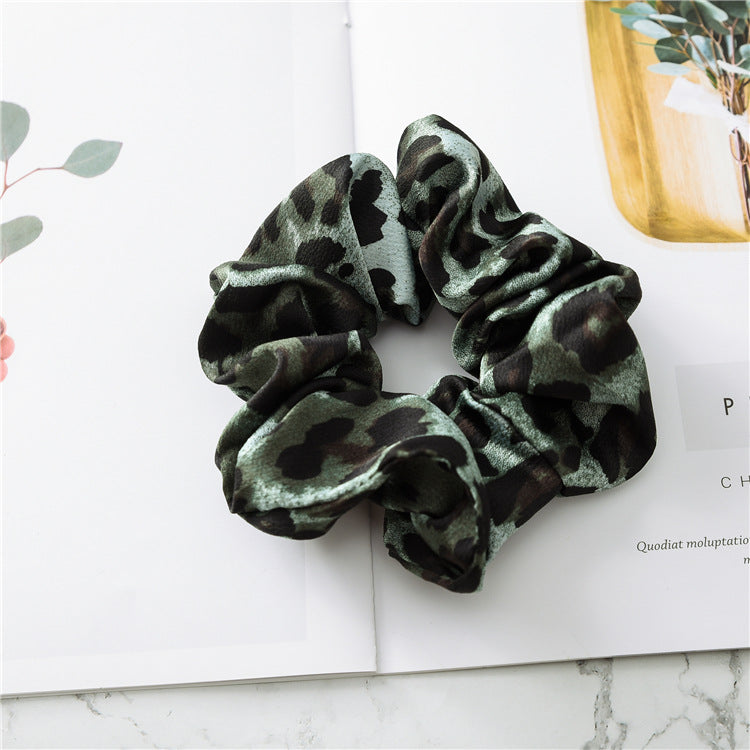 Leopard Scrunchie