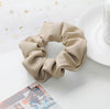 Leather Scrunchie