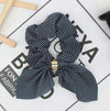 Stripy Scrunchie (Blue)