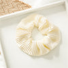 Cream White Scrunchie