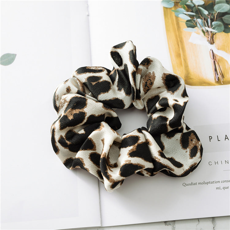 Leopard Scrunchie