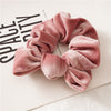 Pink Knotted Scrunchie