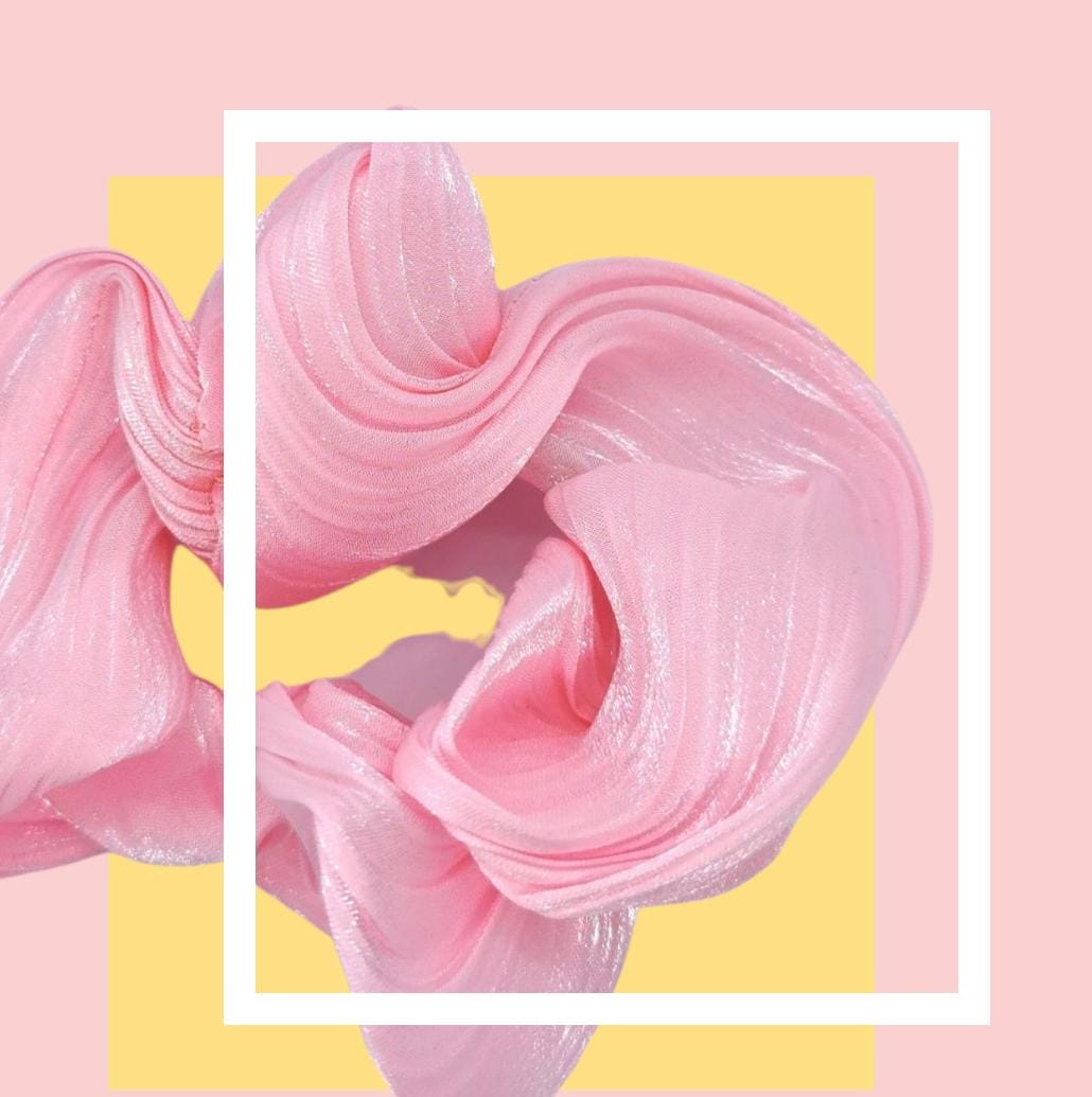 French Organza Scrunchie