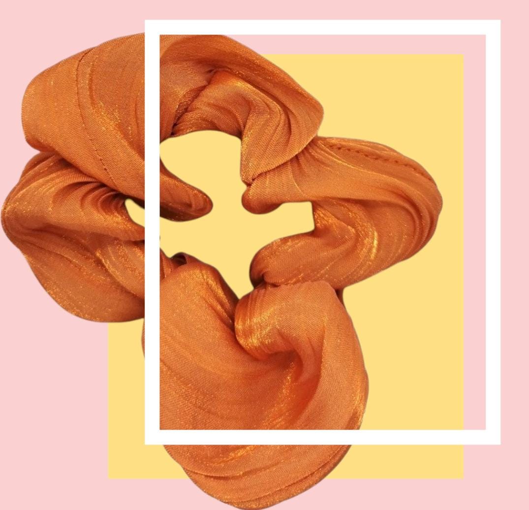 French Organza Scrunchie